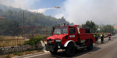 Waldbrände kroatien