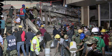 "Enrique Rebsamen" Schule Mexiko Erdbeben 