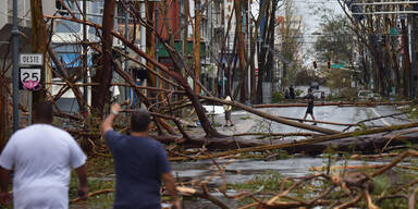 Hurrikan "Maria" zieht Spur der Verwüstung durch Puerto Rico 