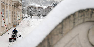 Winterwetter in Salzburg