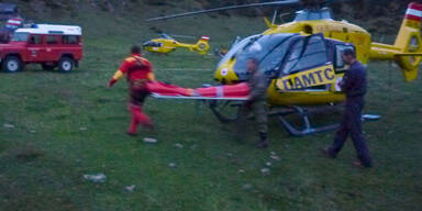 Rettungsaktion Hochschwab ÖAMTC rettungshubschrauber