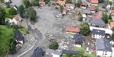 Ortskern von Muren-Katastrophe zerstört
