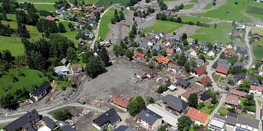 Ortskern von Muren-Katastrophe zerstört