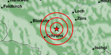 Erdbeben Schruns