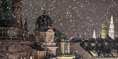 Schnee Winter Wien