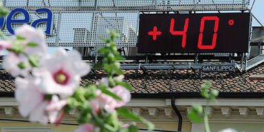 Hitze 40° 40 Grad Florenz Italien