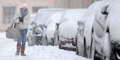 Winter Schnee / Wien