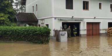 Land unter in St.Pölten-St.Georgen