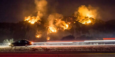 Kalifornien Los Angeles Feuer Brände