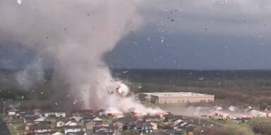 Video zeigt Mega-Tornado in den USA