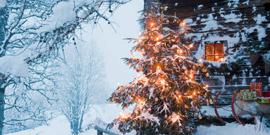 So stehen die Chancen auf Weiße Weihnachten in Österreich | Wer noch hoffen darf 