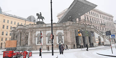Albertina Wien Schnee