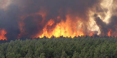 Heftige Waldbrände wüten in Colorado