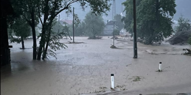 Videos zeigen überflutetes und vermurtes Treffen in Kärnten