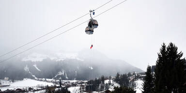 Evakuierung Seilbahn Kitzbühel 