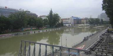 Hochwasser in Wien 