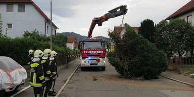 Sturmschäden in Knittelfeld