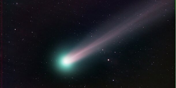 The green comet can be seen today:: wetter.at