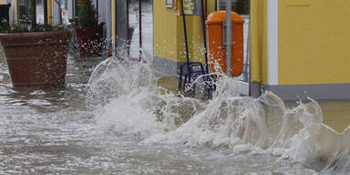 Lavamünd steht unter Wasser