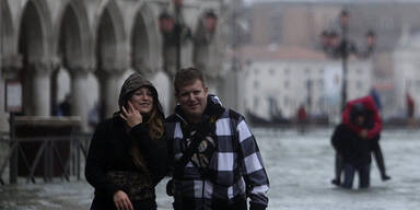 "Land unter" in Venedig